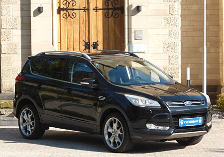 Ford Kuga Titanium*4x4*NAVI*AUTOMATIK*AHK*TEILLEDER*