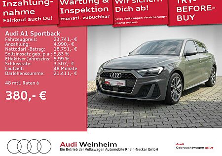 Audi A1 40 TFSI S-Line DSG LED PDC Virtual