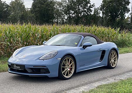 Porsche Boxster 718 GTS 4.0 *PTS aetnablau*1.Hand*