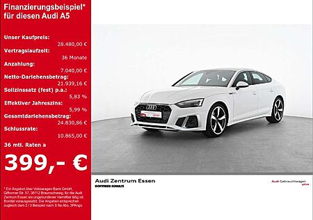 Audi A5 Sportback 35 TFSI 6-GANG S-LINE LED NAV SHZ RÜFA