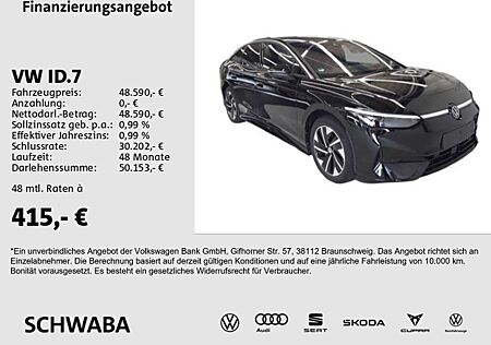 VW ID.7 Volkswagen Pro Wärmep*DCC*IQ.LIGHT*HdUp*AHK*ACC*8-fach