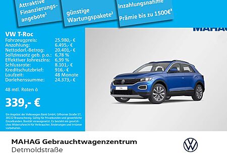 VW T-Roc Volkswagen 1.5 TSI STYLE Navi LED Pano Kamera DSG