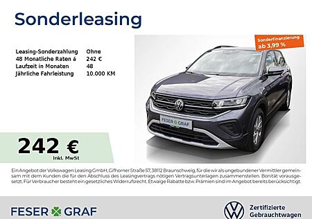 VW T-Cross Volkswagen Life 1.0 TSI APP ACC LED IQ-Drive