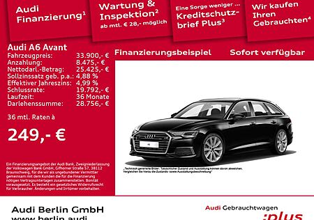 Audi A6 Design 45 TDI qu.tiptr. LEDER LED NAVI