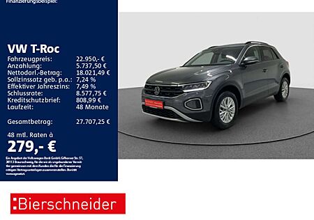 VW T-Roc Volkswagen 1.5 TSI DSG Life ALU LED CLIMATR SHZ PDC