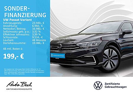 VW Passat Variant Volkswagen GTE 1.4 TSI DSG eHybrid, Navi, LE