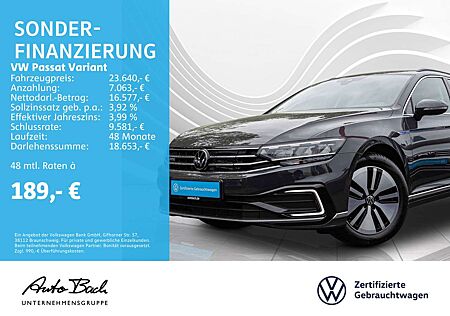 VW Passat Variant Volkswagen GTE 1.4 TSI DSG eHybrid, Navi, LE