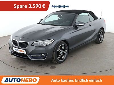 BMW 220 220i Sport Line Aut.*NAVI*XENON*TEMPO*PDC*
