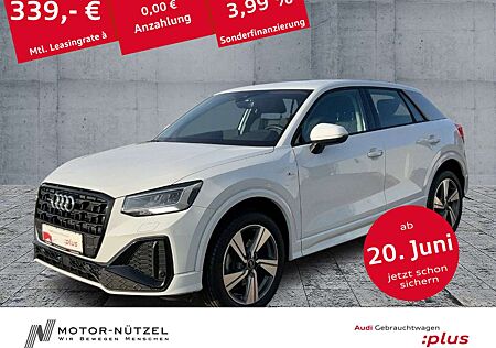 Audi Q2 40 TFSI QU S-TR S-LINE LED+NAVI+RFK+ACC+LEDER