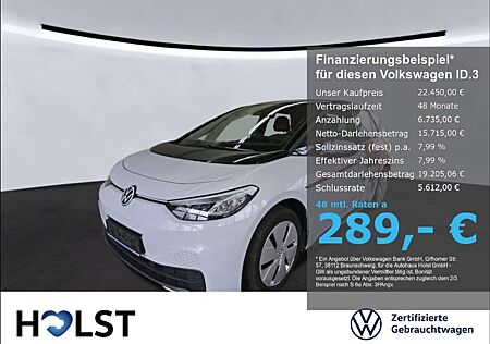 VW ID.3 Volkswagen Pro 107 kW 1-Gang-Automatik LED DAB CCS Discover P