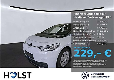 VW ID.3 Volkswagen Pro 107 kW 1-Gang-Automatik LED DAB CCS Discover P