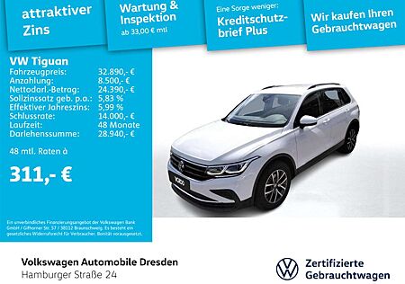 VW Tiguan Volkswagen Life 1.5 TSI DSG LED-MATRIX ACC PDC APP