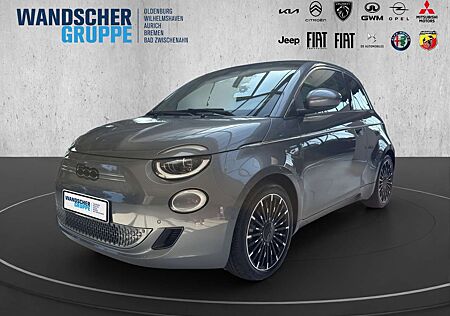 Fiat 500E La Prima +Pano+Kam.+LED+SHZ+SpurH+Winterp.
