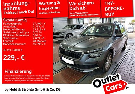 Skoda Kamiq Ambition 1.0 TSI KAM PDC SHZ MIRRORLINK