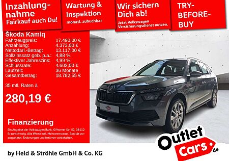 Skoda Kamiq Ambition 1.0 TSI KAM PDC SHZ MIRRORLINK