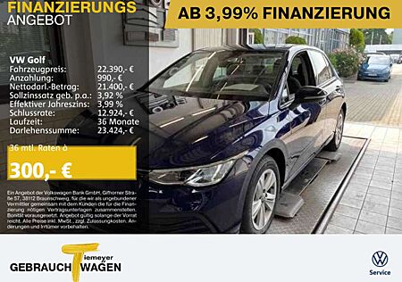 VW Golf Volkswagen 2.0 TDI DSG LIFE AHK APP-CONNECT NAVI ACC