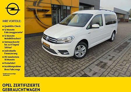 VW Caddy Volkswagen Maxi 2.0 TDI Comfortline Leder/Navi/AHK/Standh.