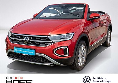 VW T-Roc Volkswagen Cabriolet 1.5 TSI Style Navi Standheizung Kamera A