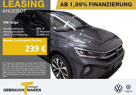 VW Taigo Volkswagen 1.5 TSI DSG R-LINE IQ.LIGHT PANO LM18 KAME
