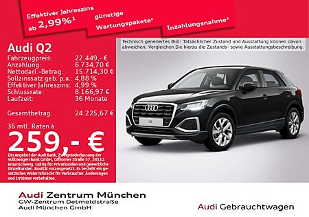 Audi Q2 35 TFSI S tronic advanced Navi/LED/PDC