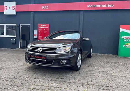 VW Eos Volkswagen Basis BMT* Leder*Navi* TÜV AU Neu!