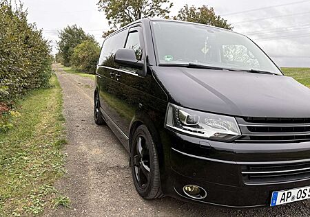 VW T5 Multivan Volkswagen DSG Highline *Vollleder*Standhzg*7-Sitzer*DAB*