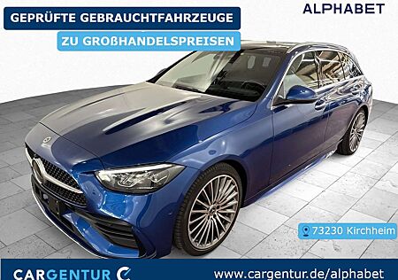 Mercedes-Benz C 220 d T AMG Line AHK Pano S-Dach SpoSi StHz