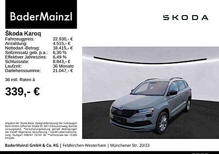 Skoda Karoq 1.5 TSI DSG Sportline AHK Kam LED Carplay