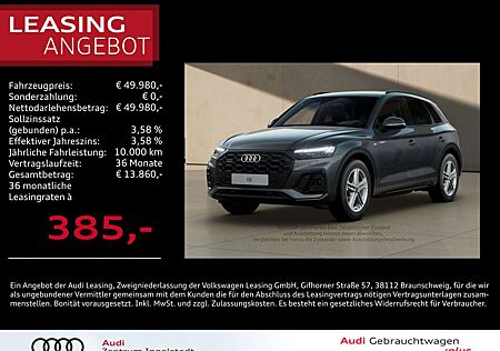 Audi Q5 45 TFSI qu S line MATRIX AHK ACC NAVI 19" KAM