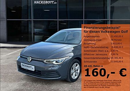 VW Golf Volkswagen VIII Life 2.0 TDI DSG PDC ACC Pano AHK