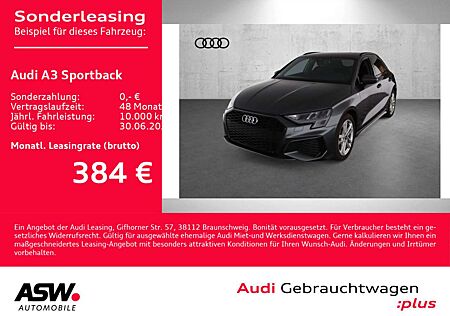 Audi A3 S line 30TFSI Stron LED Nav ACC AHK