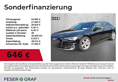 Audi A6 Avant 45 TFSI qu S Line Ext Pano,AHK,Leder,Matrix,