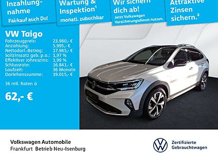 VW Taigo Volkswagen 1.0 TSI Style Navi LED-Rückleuchten Sitzhe