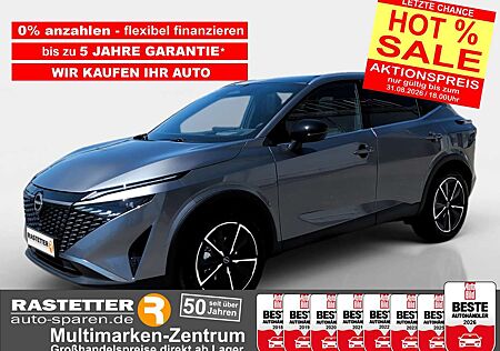 Nissan Qashqai 4x4 tekna Leder+Pano+ProPILOT+19Z+HUD+Matrix+Navi+