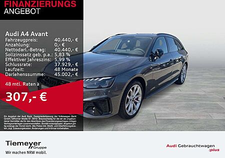 Audi A4 40 TFSI Q 2 x S LINE LM19 KAMERA NAVI+