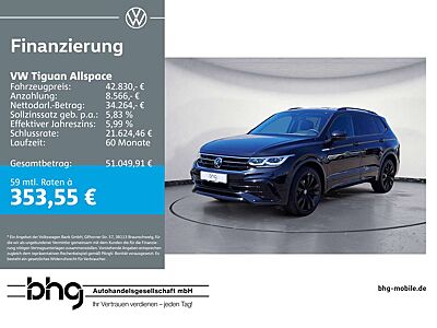 Volkswagen Tiguan Allspace 2.0 TDI 4Motion DSG R-Line Black