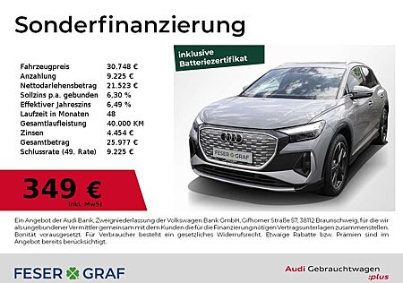 Audi Q4 e-tron 40 e-tron S Line Int Navi,LED,Leder,SONOS