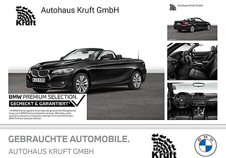 BMW 218 i Cabrio HIFI+PDC+SPORTSITZE+SITZHZ