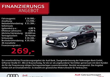 Audi A4 Avant 35 TFSI S line AHK ACC LED NAVI virtual