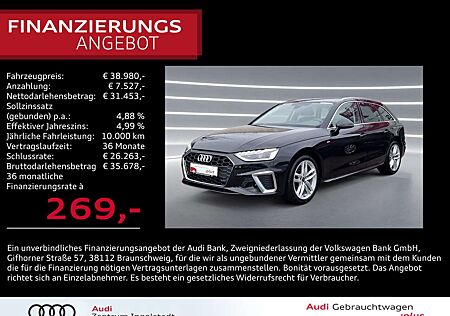 Audi A4 Avant 35 TFSI S line AHK ACC LED NAVI virtual