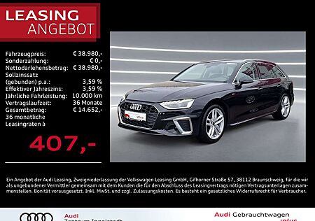 Audi A4 Avant 35 TFSI S line AHK ACC LED NAVI virtual