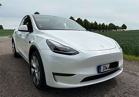 Tesla Model Y Longe Range AWD 1. Hand AHK Garantie Weiß USS 202