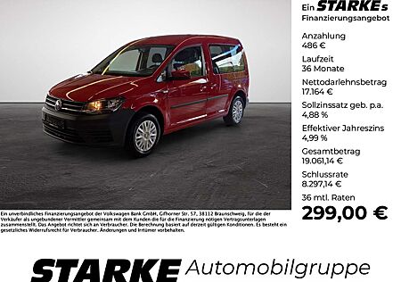 VW Caddy Volkswagen 2.0 TDI Trendline Navi Klima PDC 7-Sitzer