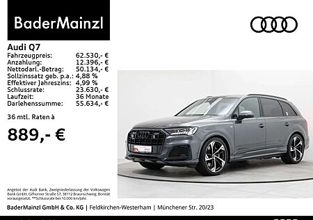 Audi Q7 55 TFSIe quattro tiptronic S line AHK Matrix