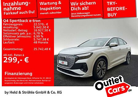 Audi Q4 e-tron 35 advanced LED NAV+ PDC SHZ