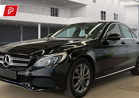 Mercedes-Benz C 180 9G-TRONIC LED/LEDER/TOTWINK/TEMP/SHZ/PARKASS+/NAVI