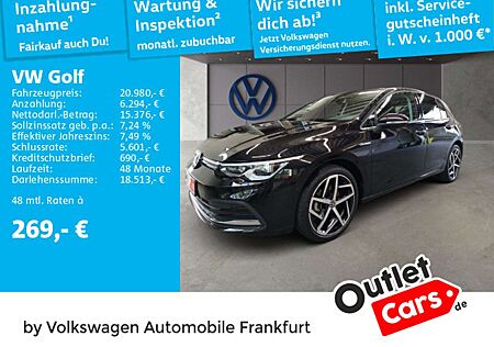 VW Golf Volkswagen VIII 1.5 TSI Style Navi LEDPlus DAB+ FrontA