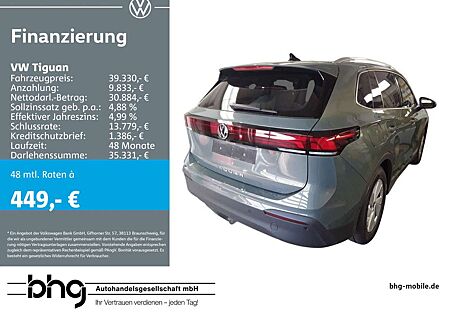 VW Tiguan Volkswagen 2.0 TDI SCR DSG Life