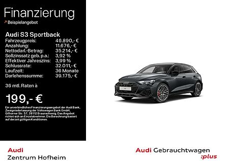Audi S3 TFSI S tro*Matrix*Virtual*Navi+*Spo