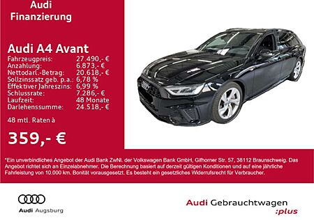 Audi A4 S line 40 TDI S tr.*ACC*PANO*LED*8-fach